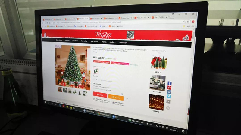 向老外出口圣誕用品，浙江義烏商人年銷數千萬